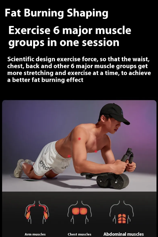 Automatic Rebound Abdominal Trainer